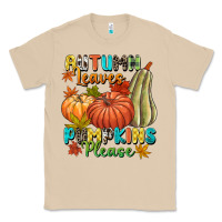 Mushroom Autumn leaves pumpkins please Classic Tee - NancyCooperArtShop