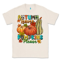 Natural Autumn leaves pumpkins please Classic Tee - NancyCooperArtShop