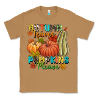 Toasted Coconut Autumn leaves pumpkins please Classic Tee - NancyCooperArtShop