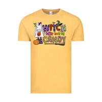 Vintage Mustard witch better have my candy Vintage Tee - CowGirlArtShop