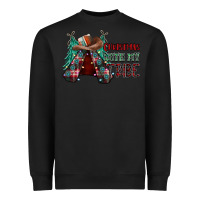 Black Christmas with tribe Heavyweight Sweatshirt - CowhideDigitalArt