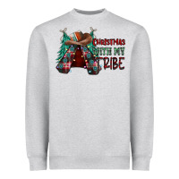 Christmas With Tribe Heavyweight Sweatshirt | Teevron