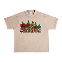 French Oak merry christmas  cross Urban Heavy Tee - CowGirlArtShop