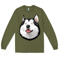 Army Green Husky Long Sleeve Tee - Jasminsmagicworld