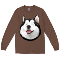 Chestnut Husky Long Sleeve Tee - Jasminsmagicworld