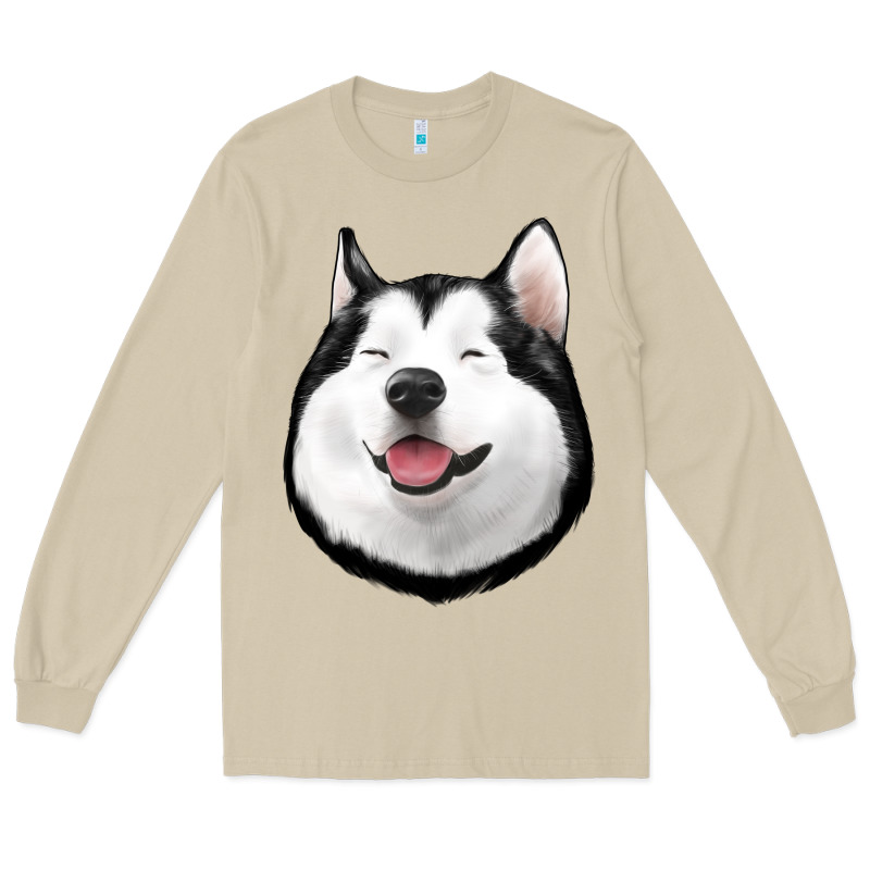 Husky Long Sleeve Tee by Jasminsmagicworld | Teevron