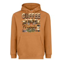Meerkat coffee is my best friend Heavyweight Hoodie - BarkalooDesign