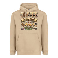 Mushroom coffee is my best friend Heavyweight Hoodie - BarkalooDesign