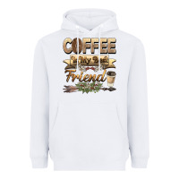White coffee is my best friend Heavyweight Hoodie - BarkalooDesign