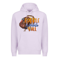 Lilac Fall Gobble Gobble Y'all Premium Hoodie - LillyAllenDesigns