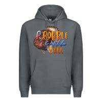 Rock Fall Gobble Gobble Y'all Premium Hoodie - LillyAllenDesigns