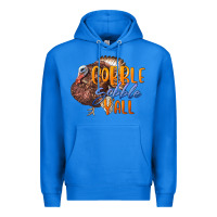 True Royal Fall Gobble Gobble Y'all Premium Hoodie - LillyAllenDesigns