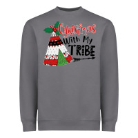 Storm Christmas with my tribe boho Heavyweight Sweatshirt - CowhideDigitalArt