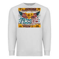 Dove Grey freedom 4th of july Premium Sweatshirt - BarkalooDesign