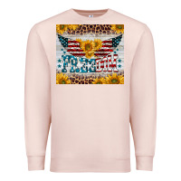Pale Pink freedom 4th of july Premium Sweatshirt - BarkalooDesign