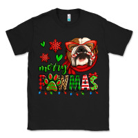 Black merry pawmas christmas bulldog Classic Tee - Jasminsmagicworld