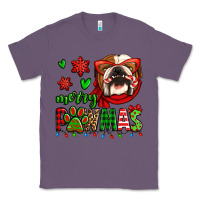 Lavender merry pawmas christmas bulldog Classic Tee - Jasminsmagicworld