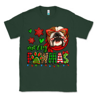Sports Green merry pawmas christmas bulldog Classic Tee - Jasminsmagicworld