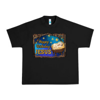 Black happy birthday jesus Urban Heavy Tee - RanaPortraitStore