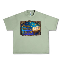 Oil Green happy birthday jesus Urban Heavy Tee - RanaPortraitStore