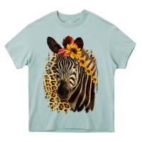 Arona Zebra With Sunflowers Heavy Core Tee - Bettercallsaul