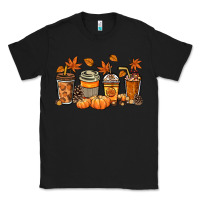 Black Fall coffee cups Classic Tee - NancyCooperArtShop