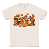 Natural Fall coffee cups Classic Tee - NancyCooperArtShop