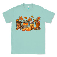 Seafoam Fall coffee cups Classic Tee - NancyCooperArtShop