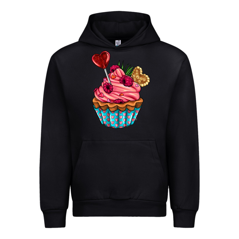 Valentines Day Cupcake Urban Hoodie by AdoDesignShop | Teevron