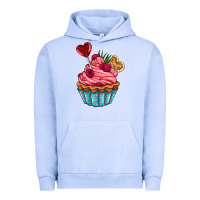 Pigment Grape Ice valentines day cupcake Urban Hoodie - AdoDesignShop