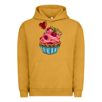 Pigment Peanut Butter valentines day cupcake Urban Hoodie - AdoDesignShop