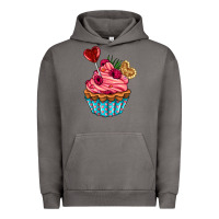 Pigment Tornado valentines day cupcake Urban Hoodie - AdoDesignShop