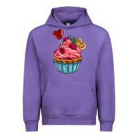 Tulip valentines day cupcake Urban Hoodie - AdoDesignShop