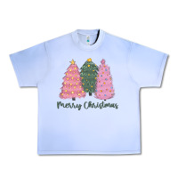 Grape Ice merry christmas trees Urban Heavy Tee - CowGirlArtShop