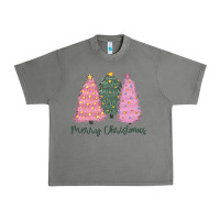 Tornado merry christmas trees Urban Heavy Tee - CowGirlArtShop