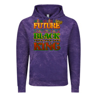Cloud Purple Future black king Vintage Hoodie - HowdyJamesFarm