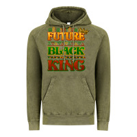 Vintage Olive Future black king Vintage Hoodie - HowdyJamesFarm