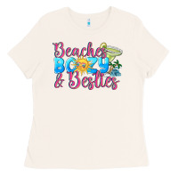 Beaches Boozy Besties Summer Ladies Tee | Teevron