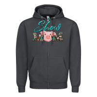 Smoke show mom pig Zipper Hoodie - Artiststas