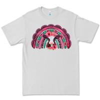 Dove Grey valentines day pink gemstones baby calf rainbow Premium Tee - Jasminsmagicworld
