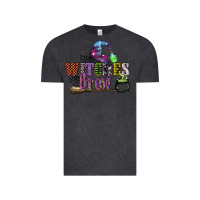 Vintage Black witches brew Vintage Tee - CowGirlArtShop