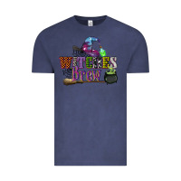Vintage Denim witches brew Vintage Tee - CowGirlArtShop