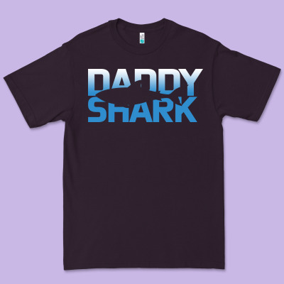 Daddy Shark Premium Tee Designed By Bettercallsaul