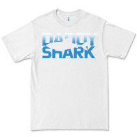 White Daddy Shark Premium Tee - Bettercallsaul
