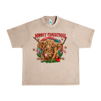 French Oak mooey christmas Urban Heavy Tee - CowGirlArtShop