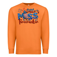 Carrot little miss firecracker 4th of july Premium Sweatshirt - BarkalooDesign