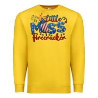 Lemon little miss firecracker 4th of july Premium Sweatshirt - BarkalooDesign