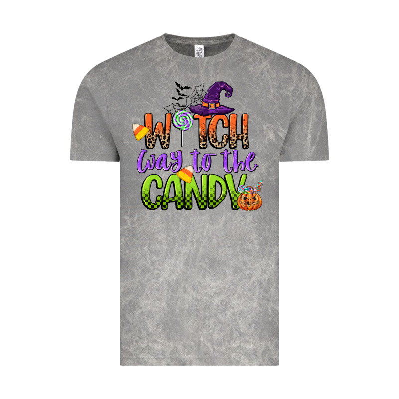 Witch Way To The Candy Vintage Tee by CowGirlArtShop | Teevron