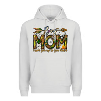 Dove Grey Boy Mom From Son Up To Son Down Premium Hoodie - CowhideDigitalArt