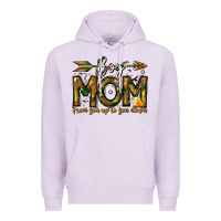 Lilac Boy Mom From Son Up To Son Down Premium Hoodie - CowhideDigitalArt